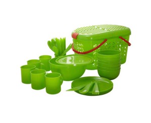 Фото пластиковой посуды для пикника