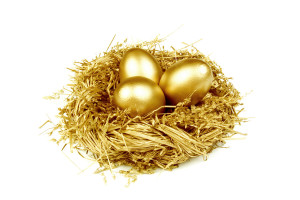 Фото золотых яиц
