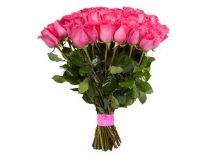 Фото букета розовых роз