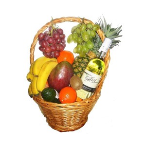 Фото фруктов в корзине