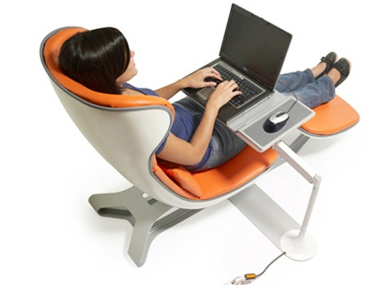 Кресло-столик для ноутбука
